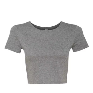 โรงงาน OEM ผลิตเสื้อยืดคอกลมแขนสั้นแบบพื้นฐานที่สามารถปรับแต่งได้หลากหลายรุ่น ผลิตจากผ้าฝ้าย 100% พร้อมโครงสร้างแบบโรงงานโดยตรง - Product Image 2