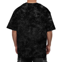 T-shirt Homme Oversize 100% Coton Délavé à l'Acide, Imprimé par Transfert Thermique, Effet Vieilli Vintage, 220 GSM, Écologique, Anti-rétrécissement, Personnalisable