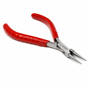 Premium 5 Inch Stainless Steel Jewelry <b>Pliers</b> <b>Set</b> Round Nose End Cutting Wire <b>Pliers</b> Multifunctional Hand Tools for Jewelry - Product Image 5