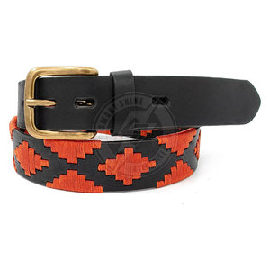 Cinturones de diseño moderno al por mayor para unisex con logotipo personalizado, cinturón de cuero a precio económico hecho en Pakistán - Product Image 6