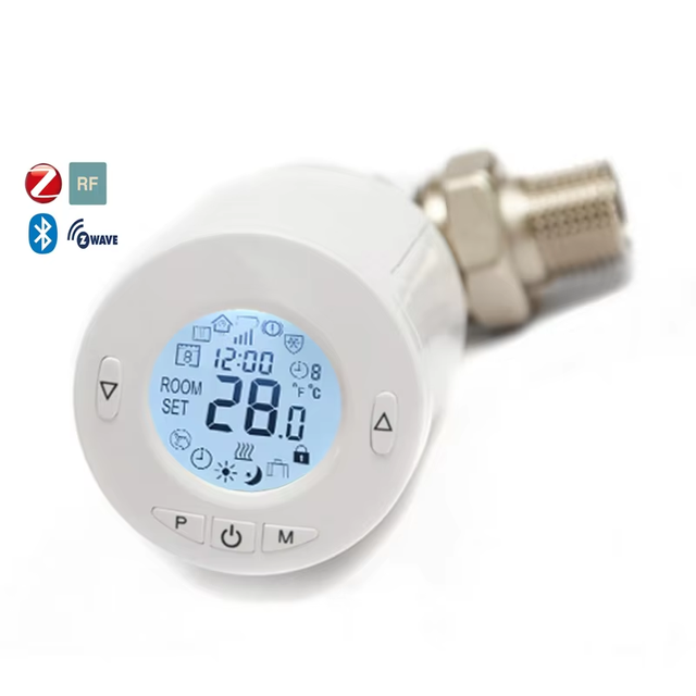 WiFi Tuya Smart Zigbee Traditional Apartment Floor Heating Thermostat Eco-Friendly Anti-Flammable PC+ABS Material Easy