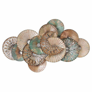 Nouveaux arts muraux en métal de haute qualité de luxe pour la décoration intérieure bureau hôtel café et Restaurant utiliser des tentures murales en aluminium pour les exportations - Product Image 5