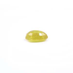 Natural Yellow Sapphire 5.45 Carat Oval Cut Loose Gemstone for Fine Jewelry - Product Image 3