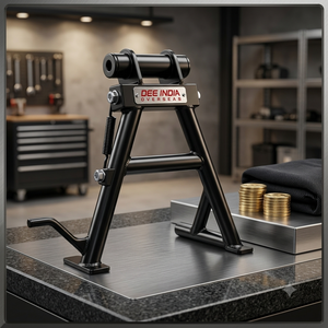 Soporte Central de Repuesto de Calidad OEM para Motocicleta Hero Splendor, Resistente, Acabado Negro - Product Image 3