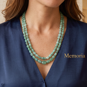 Prix de gros Pierres précieuses en émeraude naturelle faites à la main, non montées, certifiées GIA, 2 couches, 117 carats, non traitées thermiquement, pour collier vert - Product Image 1