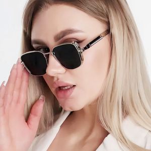 2025 Women and Men Design Retro Steampunk UV resistant <b>Sunglasses</b> with Metal Frame Sunshade <b>Sunglasses</b> - Product Image 3