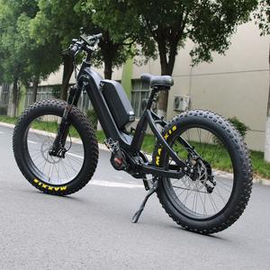 Bicicleta Eléctrica Híbrida de 1000w con Motor Central Bafang M620, Batería de Iones de Litio de 48v 30ah, Neumáticos Gruesos de 26'', 11 Velocidades, para Adultos - Product Image 2