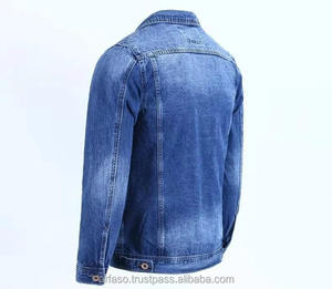 OEM 2026 Wholesale Denim <b>Jacket</b> Mens <b>Slim</b> <b>Fit</b> Style Teens Boys Denim Jeans <b>Jackets</b> and Coats - Product Image 4