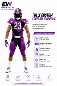 American Football Uniforms Jersey With Adjustable Waist Shorts Pants Sets Unisex Adults Sportswear Clothing Short Sleeve - Product Image 2