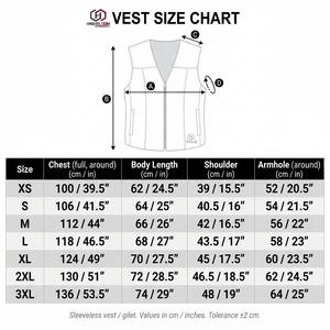 Hashbloom International Men's Custom OEM Sleeveless V-<b>Neck</b> Motorcycle Biker Vest Genuine Leather Anti-Wrinkle Zipper Closure - Product Image 6