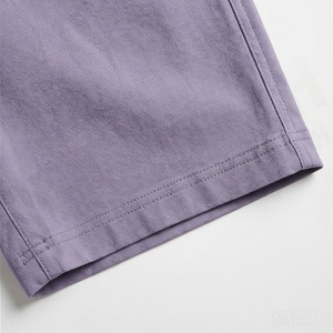 กางเกงขาสั้นผ้าแคนวาสทรงลำลองเอวกลางสำหรับวิ่งและกอล์ฟ ระบายอากาศได้ดี ยืดได้ 4 ทิศทาง ซับเหงื่อ พร้อมโลโก้สั่งทำพิเศษ รุ่นสปอร์ตสำหรับผู้ชาย ปี 2025 - Product Image 6