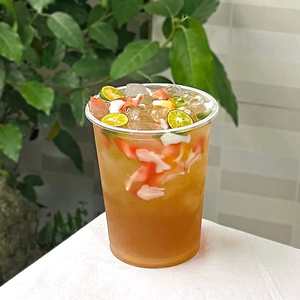 Gobelets en plastique PP transparents jetables avec couvercle, tailles personnalisées de 12 oz à 30 oz, prix compétitif direct usine, les plus vendus 2026 - Product Image 2