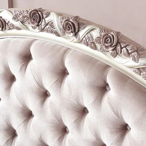 Offre Spéciale : Ensemble de Chambre Luxe The Plaza Rose Pâle Classique – Lit Capitonnée Élégant et Féminin, Mobilier Royal pour Hôtels et Boutiques - Product Image 6