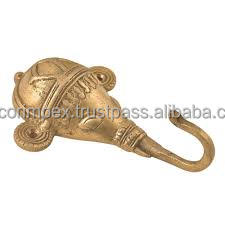 Top Selling Brass Art Wall Hook Tribal Theme <b>Coat</b> and Clothes Hanger With Key <b>Holder</b> Directly From India - Product Image 3