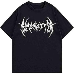 T-shirt à manches courtes à col rond avec imprimé graphique, taille plus, coupe régulière, style streetwear - Product Image 1