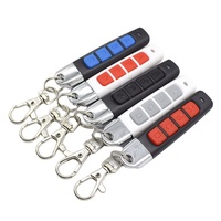 Télécommande de porte de garage à copier 433,92 MHz Réplicateur de porte 433 MHz Ouvre-porte 433 MHz Émetteur Noir/Rouge/Bleu/Gris