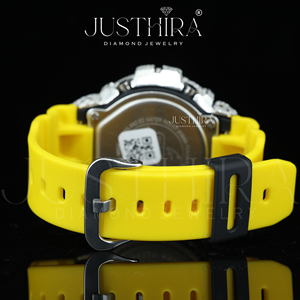 นาฬิกาเพชรโมอิสซาไนต์คุณภาพเยี่ยม ดีไซน์หรูหราสำหรับผู้หญิง สายแบบกำไลข้อมือประดับเพชรระยิบระยับ พร้อมจำหน่าย - Product Image 6