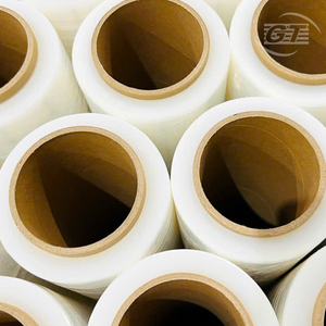 LLDPE Transparent Stretch Film 200m 50cm Moisture Proof Easy-to-Use Protective Soft Packaging <b>Pallets</b> for Many Products Casting - Product Image 4