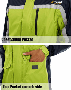 Custom Style Men's Rain <b>Jackets</b> Waterproof Windbreaker Men Casual Coat <b>Zipper</b> Closure Mountain Hiking Ski Rain Weather Unisex - Product Image 4
