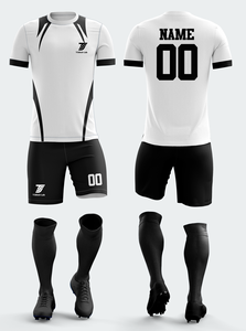 Camisetas de Fútbol Unisex Personalizadas, Sublimadas con Transferencia de Calor, Cuello Redondo/en V, Manga Corta, Secado Rápido, Transpirables, 100% - Product Image 2