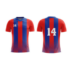 Fournisseur de maillots de football à faible MOQ, marque privée, maillots de football surdimensionnés pour les magasins de mode urbaine, exportation mondiale - Product Image 1