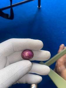 Rubí Estrella Natural de 42.75 Quilates, Corindón Rojo |   Cabujón Ovalado Grande, Gema Suelta - Product Image 4