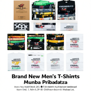 Camisetas de Jersey Casuales para Hombre, Nuevas, con Estampado, 100% Algodón, Calidad Premium, Venta al Por Mayor, Manga Corta, Cuello Redondo, Corte Regular - Product Image 3
