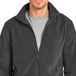 Men's Beige Bomber <b>Jacket</b> Black Trim Stand Collar Zipper Closure Breathable <b>Fleece</b> Casual Winter <b>Jacket</b> Cotton <b>Lining</b> 100% Wool - Product Image 4