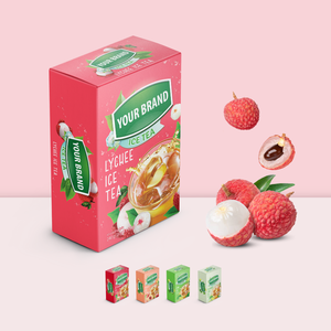 Échantillons Gratuits – Poudre de Boisson Instantanée Aromatisée aux Fruits – Meilleur Thé Instantané – Boîtes en Papier Duplex Personnalisées pour Emballage de Thé – Poudre de Melon - Product Image 5