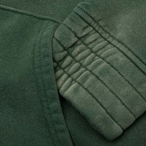 เสื้อฮู้ดดี้ทรงโอเวอร์ไซส์แบบหนา ล้างสีด้วยกรด สไตล์สตรีทแวร์ ไม่มีลาย - Product Image 4
