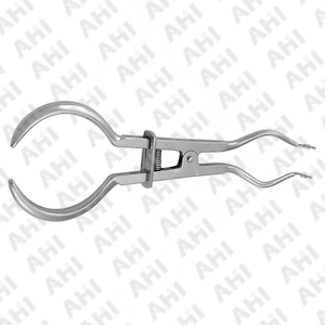 คีมหนีบยางกันน้ำลายทางทันตกรรม สแตนเลสคุณภาพพรีเมียม ด้ามจับตามหลักสรีรศาสตร์ ใช้ซ้ำได้ ออกแบบโลโก้ได้ตามต้องการ คู่มือการใช้งาน - Product Image 2