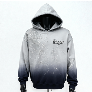 Sudadera con Capucha Extra Grande Personalizable para Hombre, de Doble Capa, de Forro Polar de Poliéster/Algodón, Ligera, Transpirable y Ecológica de Alta Calidad - Product Image 2