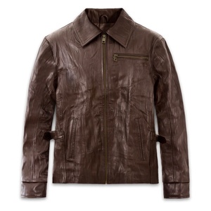 Brown Color Pakistan Made Highest Quality Best Supplier Top Fashionable Women's <b>Genuine</b> <b>Leather</b> <b>Jackets</b> - Product Image 1