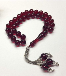 Rosario de Resina de Colores con Diseño Islámico, Tasbih Ecológico Hecho a Mano, Borla Religiosa, Diseño de Amor, Zona de Arte Creativo Musulmán - Product Image 4