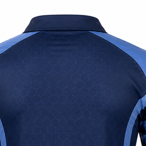 เสื้อรักบี้แขนยาวแบบสั่งทำพิเศษ ถักจากโพลีเอสเตอร์ 100% สวมใส่สบาย ระบายอากาศได้ดี เหมาะสำหรับกีฬาทีม ผลิตจากโรงงาน ผู้ผลิต ขายส่ง รับผลิตแบบ OEM - Product Image 4