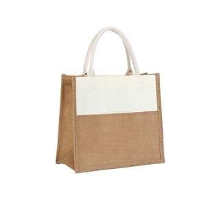 Bolsa de Compras de Yute Reutilizable y Moderna para Uso Diario en Comercios - Product Image 4