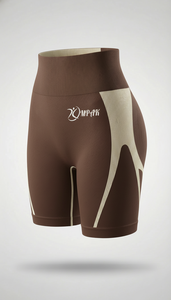 Shorts de sport pour femme, respirants, écologiques, séchage rapide, taille haute, effet push-up, sans coutures, pour yoga et fitness - Product Image 4