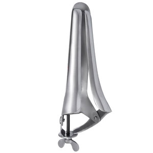 Spéculum vétérinaire DIVIED de qualité supérieure pour bétail, réutilisable, en acier inoxydable allemand, 35 cm, 2 lames, CE ISO - Product Image 2