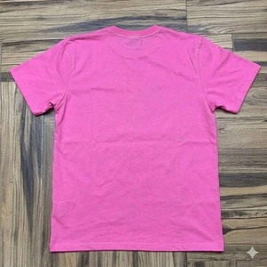 T-shirt à prix abordable – Tee-shirt ample en coton doux pour un usage quotidien avec broderie délavée - Product Image 4