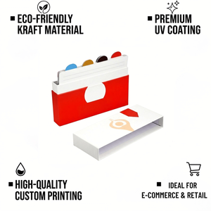 Duplex Folding Kraft Paper <b>Box</b> | Matte Laminated UV Coated Packaging with Sponge Lining for Gifts, Toys, Retail & Storage Use - Product Image 6