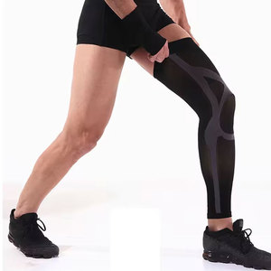 Calentadores de Piernas Tejidos para Mujer, Color Sólido, Grosor Medio, Transpirables, Elásticos, para Uso Diario, Negros, de Spandex, para Baile - Product Image 6