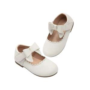 Zapatos de otoño para niños, unisex, con punta redonda, de cuero genuino, fabricante, suministro al por mayor - Product Image 4