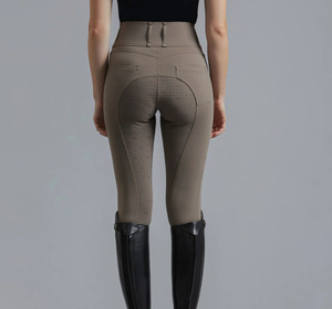 Pantalon d'équitation extensible 4 directions de haute qualité, leggings, collants, vêtements d'équitation en tissu technique au toucher doux - Product Image 3