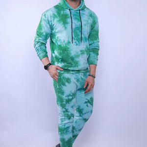 Men's <b>Tie</b> <b>Dye</b> Reversible Hooded Drawstring 2 1 Tracksuit <b>Set</b> Full Sleeve Casual Sweatshirt Side Pockets Breathable Winter Wear - Product Image 5