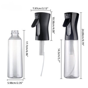Bouteille de pulvérisation à fine brume professionnelle électroplaquée couleur 300 ml – Pulvérisateur d'eau réutilisable pour coiffeur et salon de coiffure pour le coiffage des cheveux - Product Image 6