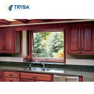 Fenêtre d'auvent en aluminium à <span class=keywords><strong>double</strong></span> <span class=keywords><strong>vitrage</strong></span> à manivelle moderne certifiée AS2047 pour les maisons - Product Image 6