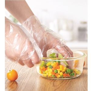 ถุงมือ HDPE โพลีเอทิลีนความหนาแน่นสูง สำหรับทำสวน คุณภาพดี กันน้ำ สำหรับใช้ในครัวเรือน รับผลิตแบบ OEM/ODM สีตามสั่ง - Product Image 1