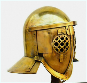 Casque corinthien en métal, casque de guerre médiéval, costume de cosplay, casque grec romain en acier - Product Image 2
