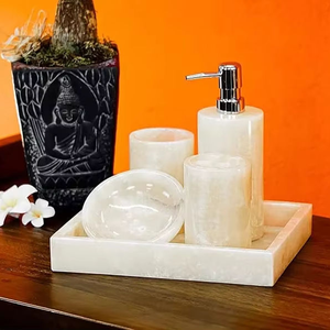 Juego de Baño Decorativo de Resina Ecológica al por Mayor, Accesorios de Estilo Ángel de la Mejor Calidad para el Hogar, Hoteles y Restaurantes - Product Image 1