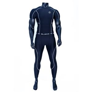 Chaqueta de Chef Roja de Manga Corta para Hombre, Pantalones Cargo Negros, Uniforme de Trabajo, Material Transpirable de Poliéster/Algodón, Alta Visibilidad, Elite - Product Image 3